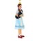 Cody Foster 5.5 Inch Farm Girl With Dog Christmas Tree Ornament , Movie Red Slippers